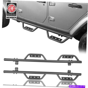 Nerf Bar It[hjO{[hNERFTChXebvo[W[vO[JL 2018-2022pX`[ Off-Road Running Boards Nerf Side Step Bars Steel For Jeep Wrangler JL 2018-2022