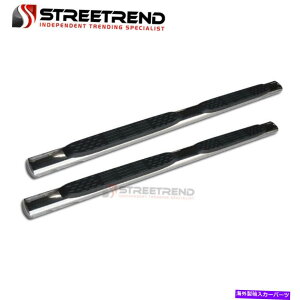 Nerf Bar 01-03 F150�N���[/�X�[�p�[�N���[�L���u5 �X�e�����X�T�C�h�X�e�b�v�i�[�t�o�[�����j���O�{�[�h For 01-03 F150 Crew/Supercrew Cab 5 Stainless Side Step Nerf Bars Running Board�y���s�A���i�z