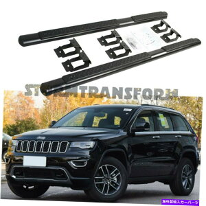 Nerf Bar Oh`FL[2011-2021jO{[hNERFo[A~jE̕č݌ɃTChXebv US Stock Side Step for Grand Cherokee 2011-2021 Running Board Nerf Bar Aluminum