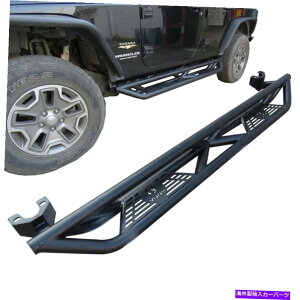 Nerf Bar tBbg07-18W[vO[JK 4hAubNjO{[hnerfo[TChXebvo[ Fits 07-18 Jeep Wrangler JK 4-Door Black Running Board Nerf Bars Side Step Bars
