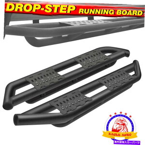 Nerf Bar �t�B�b�g2022�g���^�c���h���N���[�}�b�N�X�����j���O�{�[�h�T�C�h�X�e�b�v�u���b�N�i�[�t�o�[BX Fit 2022 Toyota Tundra Crew Max Running Board Side Step Black Nerf Bar BX�y���s�A���i�z