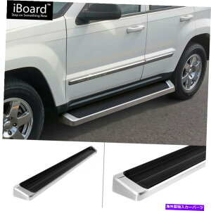 Nerf Bar v~A6 "iboardTChXebvtBbg05-10W[vOh`FL[iߊ Premium 6" iBoard Side Steps Fit 05-10 Jeep Grand Cherokee Commander