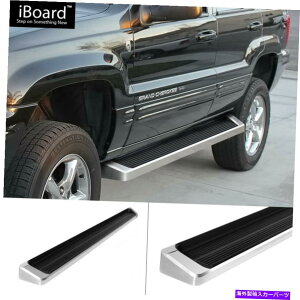 Nerf Bar �v���~�A��6 iboard�T�C�h�X�e�b�v�t�B�b�g99-04�W�[�v�O�����h�`�F���L�[ Premium 6 iBoard Side Steps Fit 99-04 Jeep Grand Cherokee�y���s�A���i�z