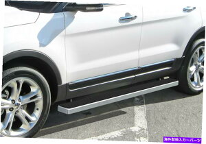 Nerf Bar v~A5 "iboard̃TChXebv11-19tH[hGNXv[[SUV 4hAɓK܂ Premium 5" iBoard Side Steps Fit 11-19 Ford Explorer SUV 4 Door