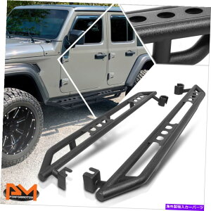 Nerf Bar 18-19��Jeep Wrangler JL 4-DR Unlimited 6.5 W�T�C�h�X�e�b�vNERF�o�[�����j���O�{�[�h For 18-19 Jeep Wrangler JL 4-Dr Unlimited 6.5W Side Step Nerf Bar Running Board�y���s�A���i�z