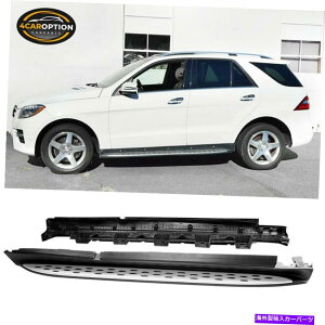 Nerf Bar 12-15Zf[^[MLNX16-19 GLENXW166t@Ng[X^CjO{[h Fits 12-15 Merceder ML-Class 16-19 GLE-Class W166 Factory Style Running Boards
