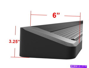 Nerf Bar 6 "ubNiboardjO{[htBbg07-14tH[hGbWJ[Mkx 6" Black iBoard Running Boards Fit 07-14 Ford Edge Lincoln MKX