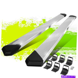 Nerf Bar 6 15-22�t�H�[�hF150-F350�N���[�L���u�p�̃X�e�����X�|�v���[�c�p�b�h�����j���O�{�[�h 6Stainless Steel Pleated Pad Running Board for 15-22 Ford F150-F350 Crew Cab�y���s�A���i�z