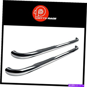 Nerf Bar EFXeBEhi[to[3 "ꂽXeXtBbg05-10Oh`FL[EV[Y Westin Round Nerf Bars 3"Polished Stainless Fits 05-10 Grand Cherokee E-Series