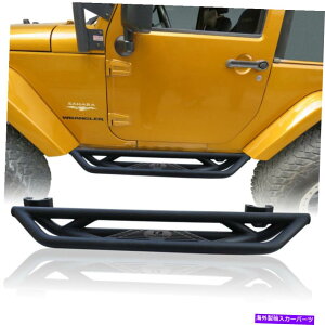 Nerf Bar 2007N2018ÑW[vO[JKi2hAjVijayjO{[hTChXebvNERFo[ Vijay Running Board Side Step Nerf Bars For 2007-2018 Jeep Wrangler JK (2 Doors)