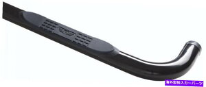 Nerf Bar p[W8827{fBTCh3C`BEhXebvo[zC[ - zC[ɃtBbg郉O[iJKj Rampage 8827 Body Side 3 in. Round Step Bar Wheel -To- Wheel Fits Wrangler (JK)