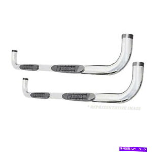 Nerf Bar EFX21057 04-06g^ch̃_uLufp̃EhXeXi[to[ EFX21057 Round Stainless Nerf Bars for Double Cab Models for 04-06 Toyota Tundra