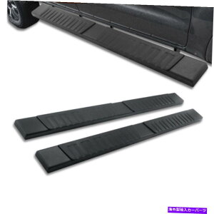 Nerf Bar 6 �g���^�̂��߂̃����j���O�{�[�h2005-2021�^�R�}�_�u���L���u�T�C�h�X�e�b�v�u���b�N 6 Nerf Bar Running Board For Toyota 2005-2021 Tacoma Double Cab Side Step Black�y���s�A���i�z