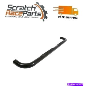 Nerf Bar Dee Zee 3 "Lu̒ubNEhTChXebvDZ372251tBbg09-18_bW / Dee Zee 3" Cab Length Black Round Side Steps DZ372251 Fits 09-18 Dodge / Ram