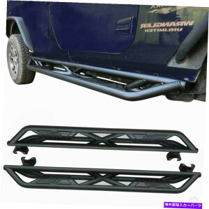 Nerf Bar 07-18̐VjO{[hNERFo[TChXebvo[JeepO[JK 4hA New Running Board Nerf Bars Side Step Bars For 07-18 Jeep Wrangler JK 4-Doors