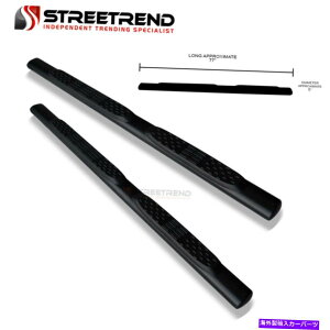 Nerf Bar 02-09�_�b�W�����N�A�b�h�L���u5 �T�C�h�X�e�b�v�i�[�t�o�[�����j���O�{�[�h - �}�b�g�u���b�N For 02-09 Dodge Ram Quad Cab 5 Side Step Nerf Bars Running Boards - Matte Black�y���s�A���i�z