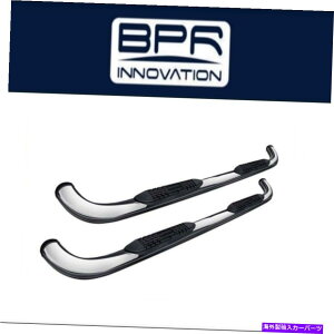 Nerf Bar 01-18��PROMAXX AUTOMOTIVE SIERRA/SILV 3 ''�L���u�̒��������ۂ�nerf�o�[ ProMaxx Automotive For 01-18 Sierra/Silv 3'' Cab Length Polished Round Nerf Bars�y���s�A���i�z