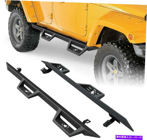 Nerf Bar jO{[hANZT[nerfo[K[hTChXebvK07-18W[vO[JK Running Boards Accessories Nerf Bars Guard Side Step Fits 07-18 Jeep Wrangler JK