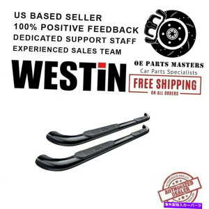Nerf Bar EFXeB4 "15-18Rh/LjIv`iV[Yȉ~`̗̂߂ɃR[eBOꂽubNpE_[ Westin 4"Black Powder Coated For 15-18 Colorado/Canyon Platinum Series Oval Nerf