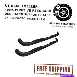 Nerf Bar Jeep Wrangler 07-17 4drs 3 '' Wtw�u���b�N���E���h�i�[�t�o�[��Promaxx Automotive ProMaxx Automotive For Jeep Wrangler 07-17 4DRS 3'' WTW Black Round Nerf Bars