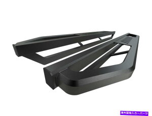 Nerf Bar IARMOR�A���~�j�E���T�C�h�X�e�b�v�A�[�}�[�t�B�b�g15-22�t�H�[�hF150���M�����[�L���u��17-22 F250 iArmor Aluminum Side Steps Armor Fit 15-22 Ford F150 Regular Cab & 17-22 F250�y���s�A���i�z