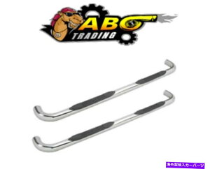 Nerf Bar 02-09 Dodge Ram 1500 EV[YEhNERF 3 "|bVXeX23-2310̃EFXeB Westin For 02-09 Dodge Ram 1500 E-Series Round Nerf 3"Polished Stainless 23-2310