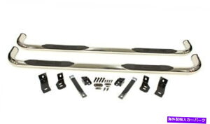 Nerf Bar Dee Zee 3in���E���h�X�e�b�v�o�[14- GM P/U�N���[�L���uDZ 372533 DEE ZEE 3in Round Step Bars 14- GM P/U Crew Cab DZ 372533�y���s�A���i�z