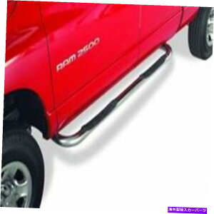 Nerf Bar Smittybilt DN240-S4S 3 Sure Step Side Bar; 02-08 Dodge Ram��4�X�e�b�v Smittybilt DN240-S4S 3 Sure Step Side Bar; 4 Step For 02-08 Dodge Ram�y���s�A���i�z
