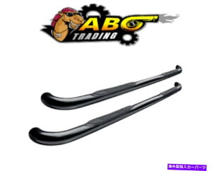 Nerf Bar 99-14 F-250̃EFXeBAF350f[eBEV[YEhi[to[3 "ubNpE_[23-1315 Westin For 99-14 F-250,F350 Duty E-Series Round Nerf Bars 3"Black Powder 23-1315
