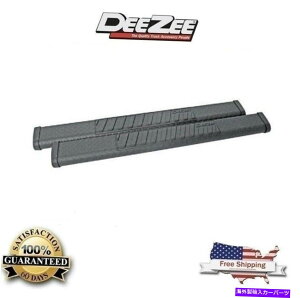 Nerf Bar Dee Zee 6 Chevy Dodge Ford�̂��߂�Brite -Tread Cab Length�u���b�N�i�[�t�o�[-DZ16401 Dee Zee 6 Brite-Tread Cab Length Black Nerf Bars For Chevy Dodge Ford - DZ16401�y���s�A���i�z