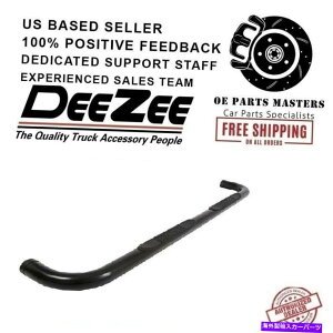 Nerf Bar Dee Zee DZ372031 for 15-18V{[ / GMC 3 "Lu̒ubNEhTChXebv Dee Zee DZ372031 For 15-18 Chevrolet / GMC 3"Cab Length Black Round Side Steps