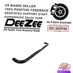 Nerf Bar fB[W[tBbg99-18V{[3 "Lu̒ubNEhTChXebvDZ372521 Dee Zee Fits 99-18 Chevrolet 3" Cab Length Black Round Side Steps DZ372521