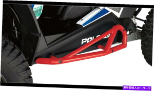 Nerf Bar Polaris RZR XP 1000 2015-2019p̃[XbhNbVc[XC_[i[to[ Moose Red Crash Tree Slider Nerf Bars for Polaris RZR XP 1000 2015-2019