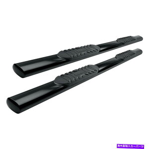 Nerf Bar �g���^�E�c���h��07-21�X�`�[���N���t�g5 �L���u�̒����̍����ȉ~�`�̃X�g���[�g�T�C�h�o�[ For Toyota Tundra 07-21 SteelCraft 5 Cab Length Black Oval Straight Side Bars�y���s�A���i�z