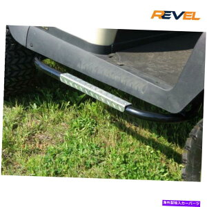 Nerf Bar NuJ[̐̃StJ[gTChXebv / nerfo[Zbg Club Car Precedent Golf Cart Side Steps / Nerf Bar Set