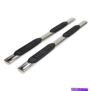 Nerf Bar TrailFX A7052S NERFo[́A\ʃXebvŌĂ܂ TrailFX A7052S Nerf Bar Polished With Surface Steps