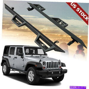 Nerf Bar 2007N2018Ñ{[hK[hTChXebvi[to[W[vO[JK 4hA Running Board Guards Side Step Nerf Bar For 2007-2018 Jeep Wrangler JK 4 Door