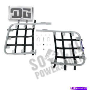 Nerf Bar DGptH[}XX`[i[to[ - Vo[o[ - ubNEFu-54-2122 DG Performance Steel Nerf Bars - Silver Bar - Black Web - 54-2122