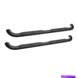 Nerf Bar WES21-2365 Westin 21-2365 Platinum 4 "ȉ~`nerfXebvo[ - ubNpE_[R[g WES21-2365 Westin 21-2365 Platinum 4" Oval Nerf Step Bars - Black Powdercoat