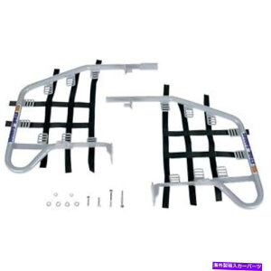 Nerf Bar DGlto[-TRX450R -SILVER/BLACK 54-2450 DG NERF BARS - TRX450R - SILVER/BLACK 54-2450