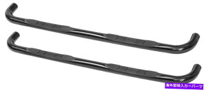 Nerf Bar EFXeB23-3555T[tFXXebvpbh3  "åۂpȂnerfo[ WESTIN 23-3555 Nerf Bar With Surface Steps Pads In 3" Diameter Of Round Curved