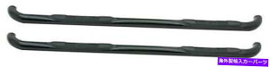 Nerf Bar EFXeB23-3945T[tFXXebvpbh3  "åۂpȂnerfo[ WESTIN 23-3945 Nerf Bar With Surface Steps Pads In 3" Diameter Of Round Curved