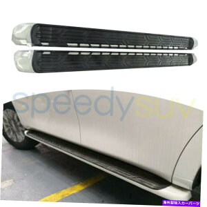 Nerf Bar ���Y�A���}�_Y62 2017-2022�T�C�h�X�e�b�v�����j���O�{�[�hnerf bar iboard�̕č����� US Stock For Nissan Armada Y62 2017-2022 Side Step Running Board Nerf Bar Iboard