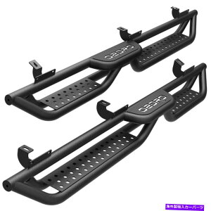 Nerf Bar 2007-2018̃I[hjO{[hTChXebvW[vO[JK 4hAi[to[ OEDRO Running Boards Side Steps for 2007-2018 Jeep Wrangler JK 4 Door Nerf Bars