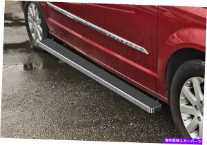 Nerf Bar ꂽXeX|5C`{[hTCho[tBbg11-20_bWOhLo Polished Stainless Steel 5in iBoard Side Bar Fit 11-20 Dodge Grand Caravan