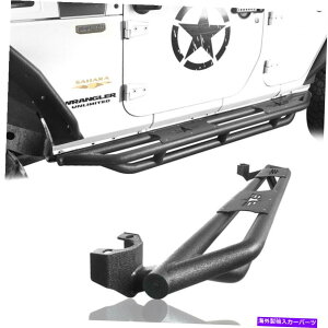 Nerf Bar W[vO[JK 2007-2018 4DR̂߂̃It[hi[to[jO{[hTChXebv Off-Road Nerf Bars Running Boards Side Step for Jeep Wrangler JK 2007-2018 4Dr