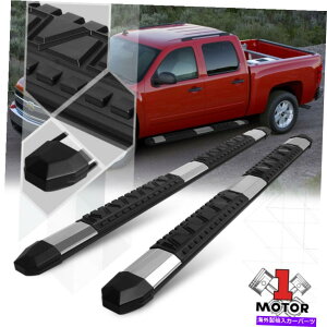 Nerf Bar 5 "07-19Voh/VG1500-3500/HDN[Jup̌yʃTChXebvnerfo[ 5"Lightweight Side Step Nerf Bar for 07-19 Silverado/Sierra 1500-3500/HD CrewCab