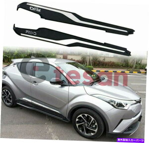 Nerf Bar C-HR CHR 2017-2021VA~jEŒTChXebvjO{[hNERFo[ɓK Fits for C-HR CHR 2017-2021 New Aluminum Fixed Side Steps Running Board Nerf Bar