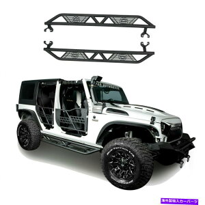 Nerf Bar TChXebvA[}[eNX`jO{[hnerfo[tBbgW[vO[JK 07-18 Side Step Armor Textured Running Board Nerf Bar Fit Jeep Wrangler JK 07-18
