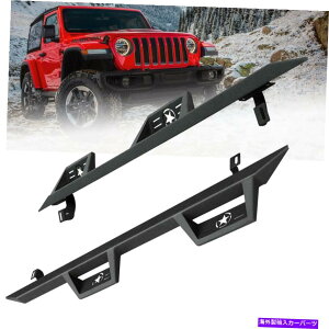 Nerf Bar 07-18pW[vO[JK 2hATChXebvA[}[i[to[K[hjO{[h For 07-18 Jeep Wrangler JK 2-Door Side Step Armor Nerf Bars Guard Running Boards